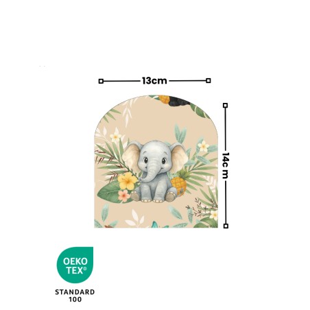 Coupon pour 5 Gants de toilette pour bébé à réaliser soi-même Le Livre De La Jungle Coton Oeko-Tex