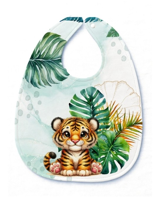 Panneau Bavoir Bébé Tigre –...