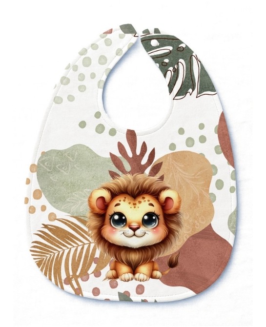 Panneau Bavoir Lion Savane...