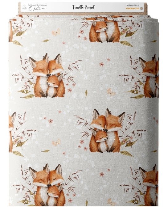 Tissu coton imprimé pour...