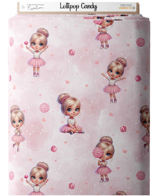 Tissu coton imprimé pour...