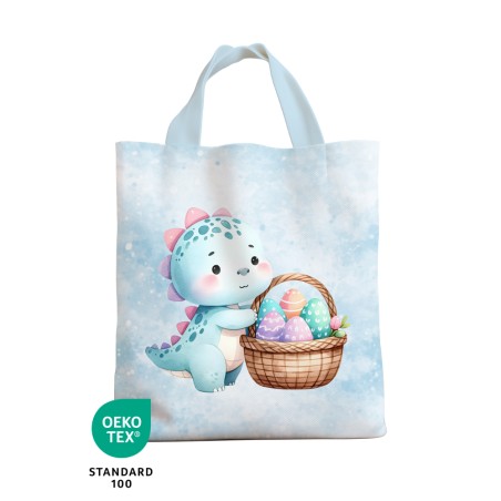 Panneau à coudre - Sac de Pâques Enfant - Dino - Oeko-Tex®