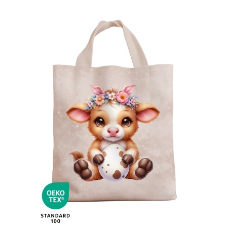 Panneau à coudre - Sac de Pâques Enfant - Highland - Oeko-Tex®