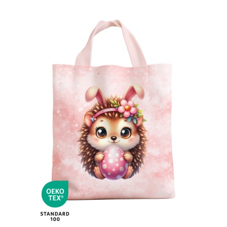 Panneau à coudre - Sac de Pâques Enfant - Herisson - Oeko-Tex®