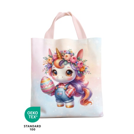 Panneau à coudre - Sac de Pâques Enfant - Licorne - Oeko-Tex®