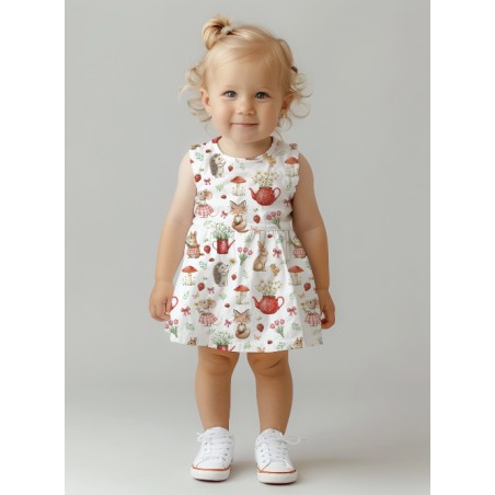 Tissu coton imprimé pour enfants Spring Fairy - Certifié Oeko-Tex®