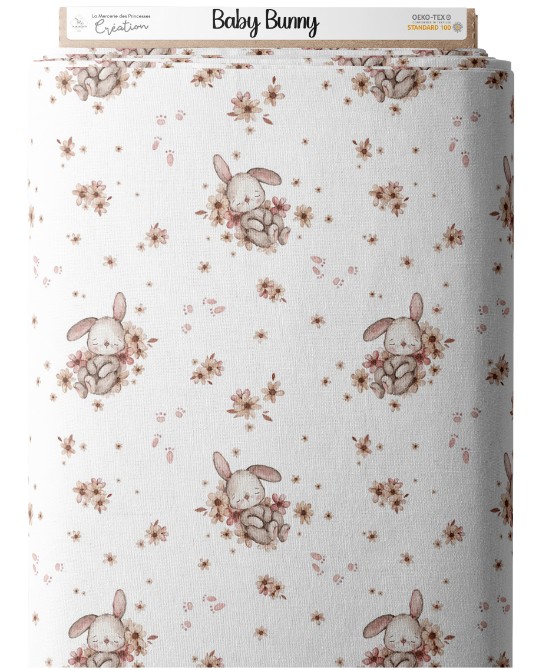 Tissu coton imprimé pour...