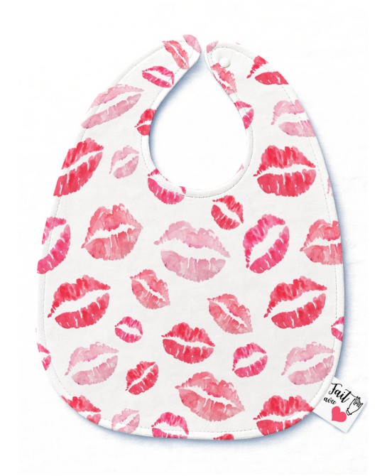 Panneau Bavoir Bisous –...