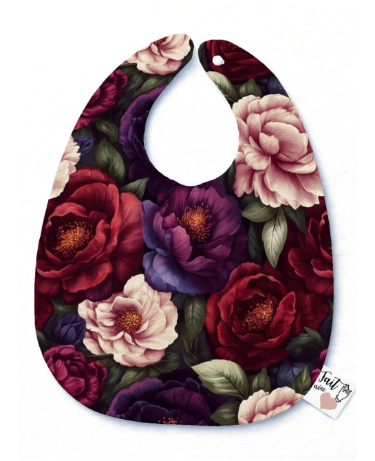 Panneau Bavoir Fleurs...