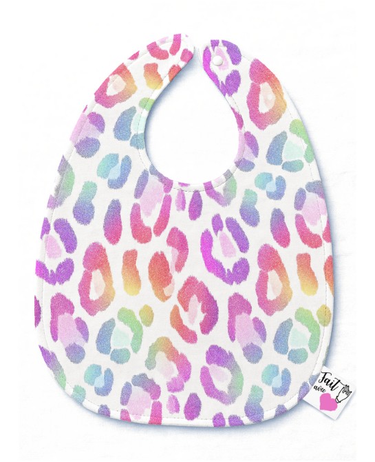 Panneau Bavoir Léopard...
