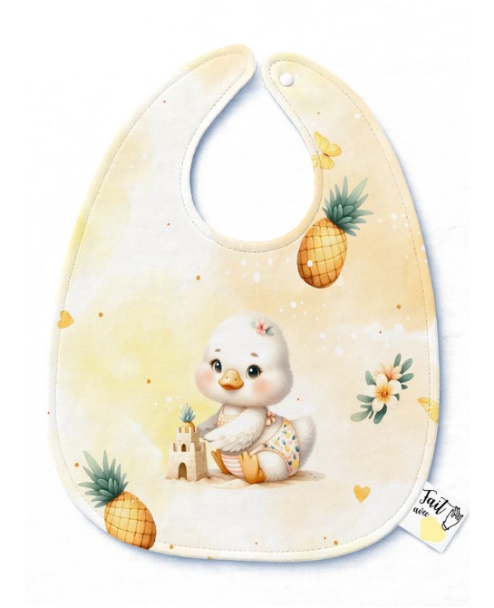 Panneau Bavoir Oie & Ananas...