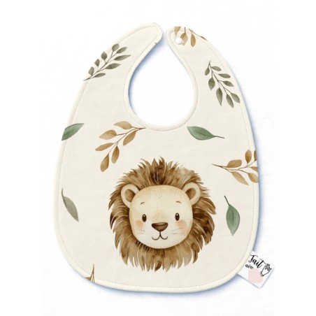 Panneau Bavoir Roar – pour Bavoir Bébé 3 à 12 mois – Tissu coton Oeko-Tex® a réaliser soi-même
