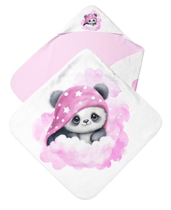 Coupon cape de bain Panda...