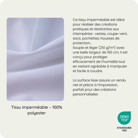 Impression de tissu personnalisé – Votre motif sur la matière de votre choix