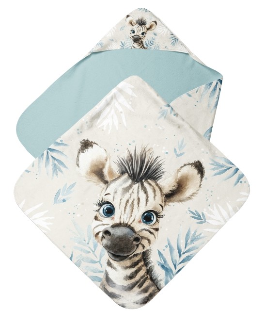 Coupon cape de bain Zèbre...