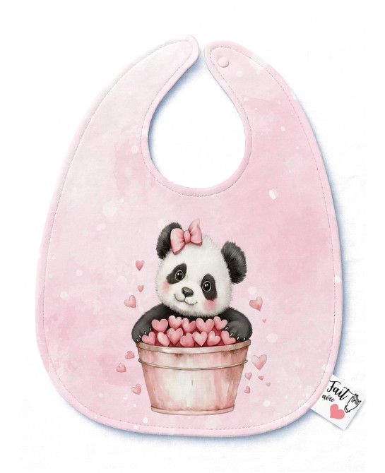 Panneau Bavoir Panda &...