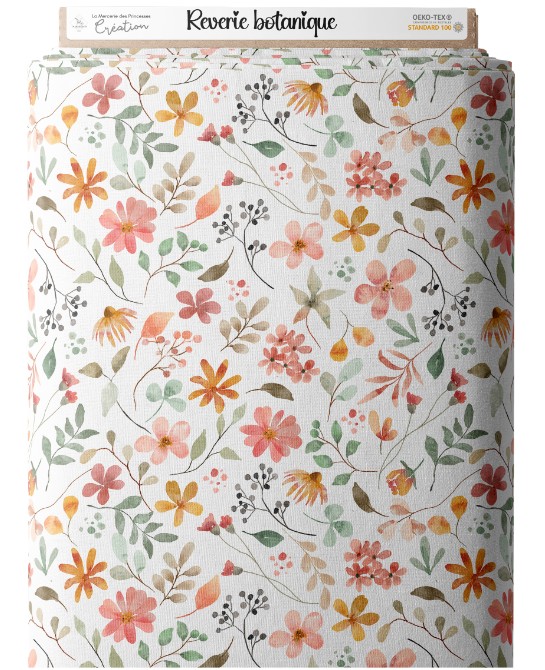 Tissu coton bébé “Rêverie...