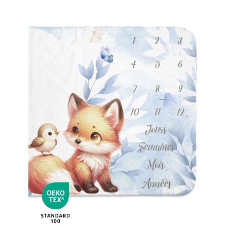 Tapis étape Renard Bleu