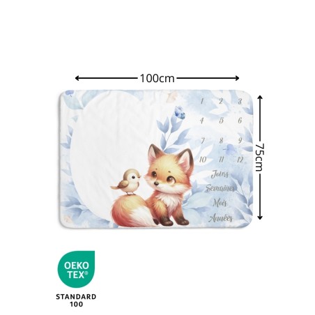 Tapis étape Renard Bleu