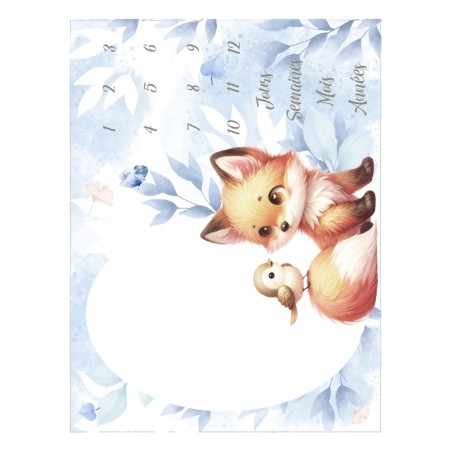 Tapis étape Renard Bleu