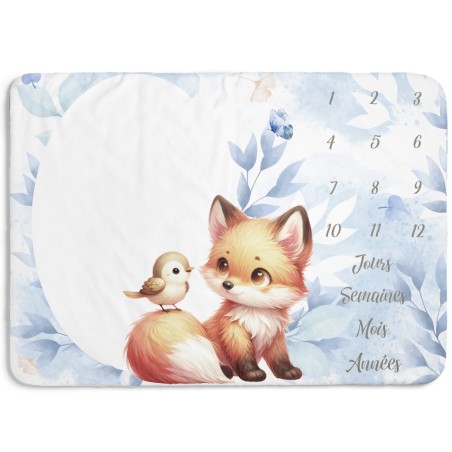 Tapis étape Renard Bleu