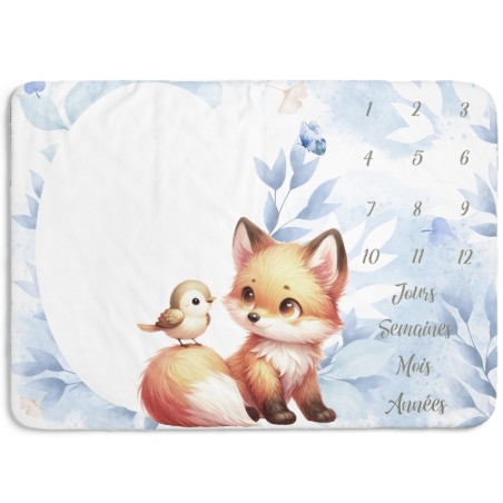 Tapis étape Renard Bleu