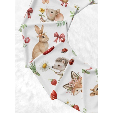 Coupon Lingettes Spring Fairy coton imprimé à réaliser soi-même  - Certifié Oeko-Tex®