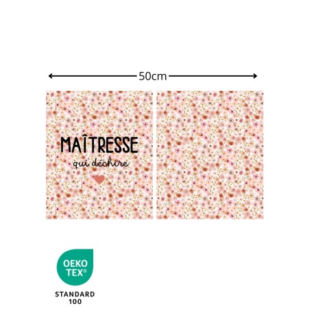 Panneau Pochon Maitresse Qui Déchire