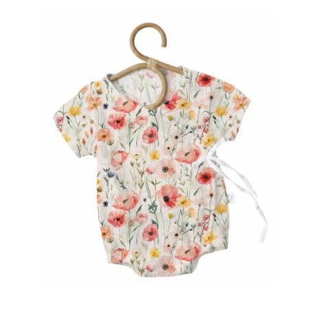 Tissu imprimé Fleurs Coquelicot - Certifié Oeko-Tex®