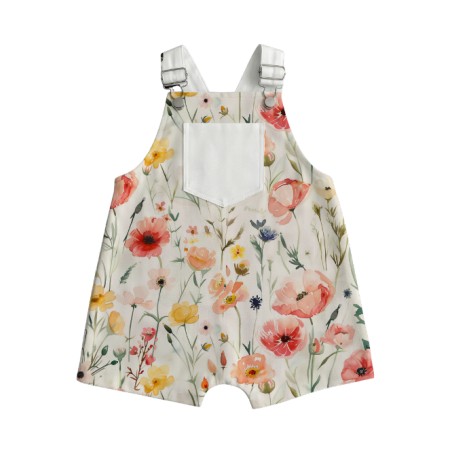 Tissu imprimé Fleurs Coquelicot - Certifié Oeko-Tex®