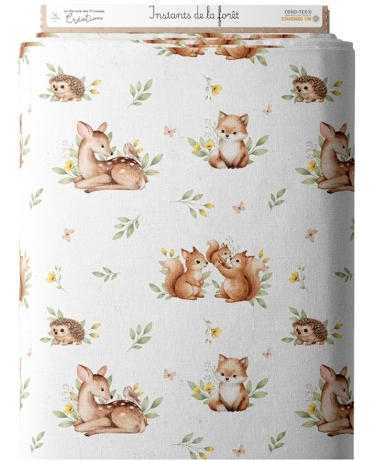 Tissu imprimé “Instants De...