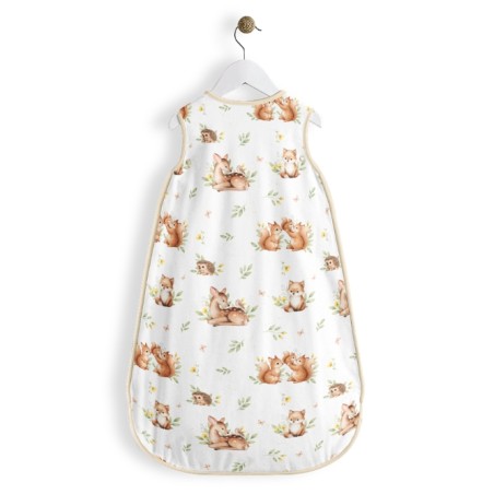 Coupon gigoteuse Instants de la Forêt – tissu coton Oeko-Tex – kit couture facile, cadeau naissance, couture DIY