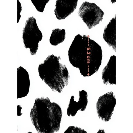 Tissu coton imprimé Peau De Dalmatien  - Certifié Oeko-Tex®