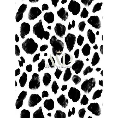 Tissu coton imprimé Peau De Dalmatien  - Certifié Oeko-Tex®