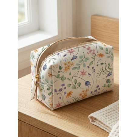 Tissu imprimé Fleurs Dans Mon Jardin - Certifié Oeko-Tex®