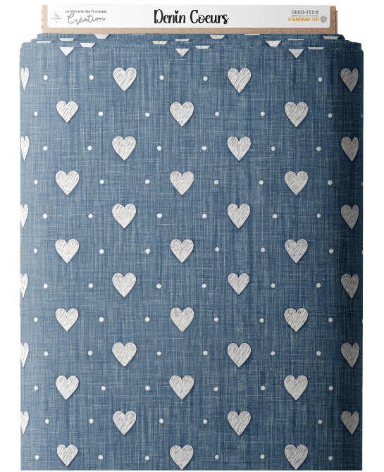 Tissu imprimé  - motif...