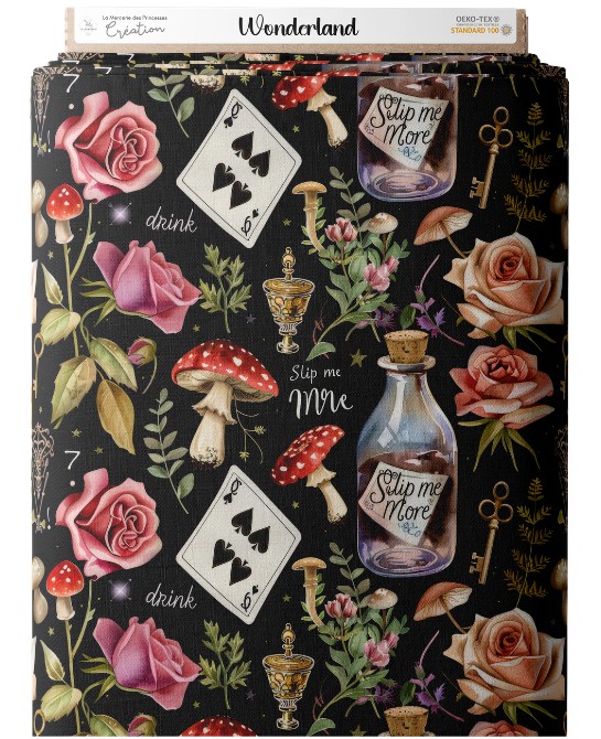 Tissu coton imprimé...