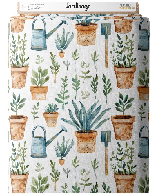 Tissu coton imprimé...