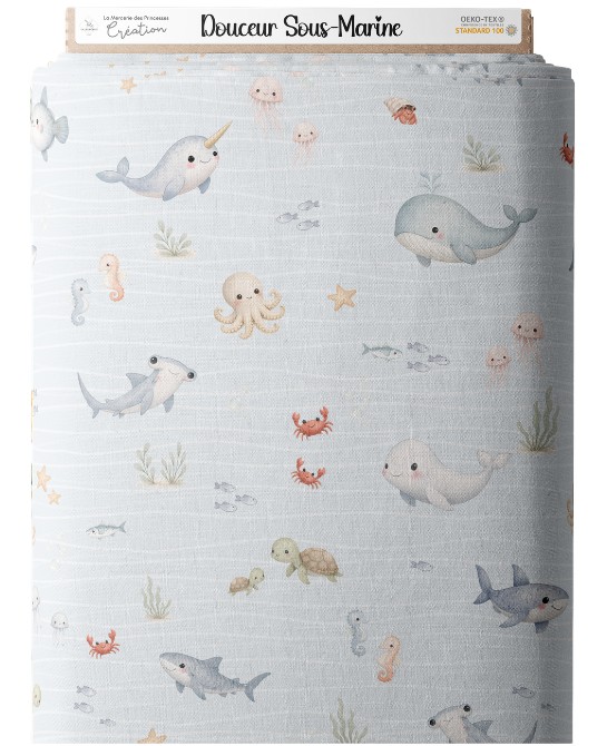 Tissu Douceur Sous-Marine –...
