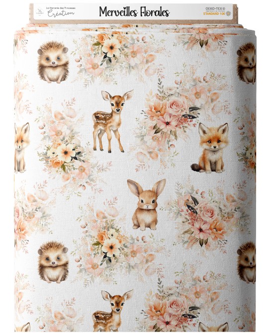 Tissu Merveilles Florales –...