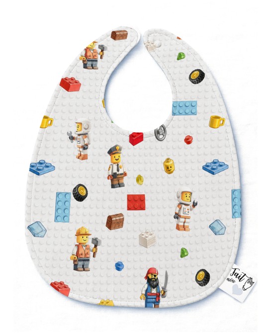 Panneau Bavoir Bébé Brique...