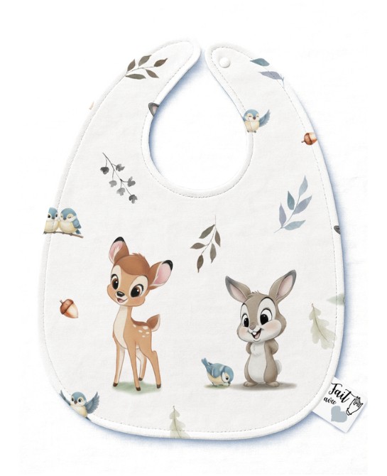 Panneau Bavoir Bébé Lapin...