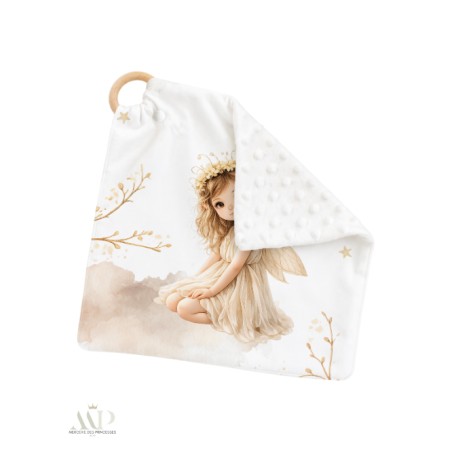 Carré Doudou à Coudre Poudre De Fée – Panneau Couture Doudou Enfant, Tissu Oeko-Tex