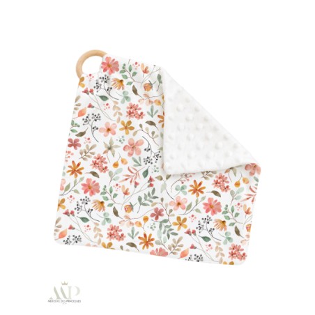 Carré Doudou à Coudre Rêverie Botanique – Panneau Couture Doudou Enfant, Tissu Oeko-Tex