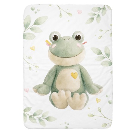 Panneau pour couverture à réaliser soi-même Grenouille - Certifié Oeko-Tex®