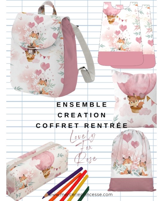 Ensemble Lovely Fox Rose...
