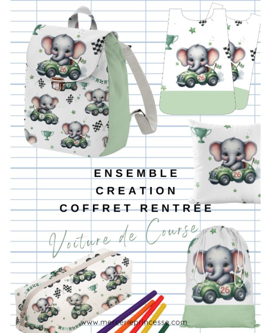 Ensemble Voiture De Course...