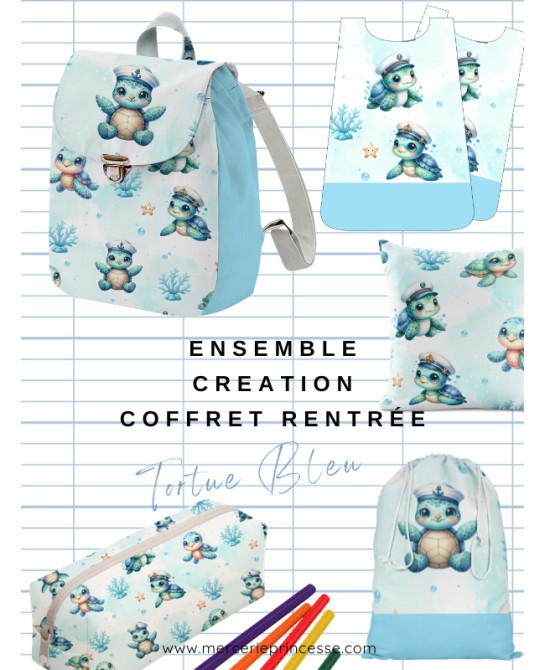 Ensemble Tortue Bleu pour...